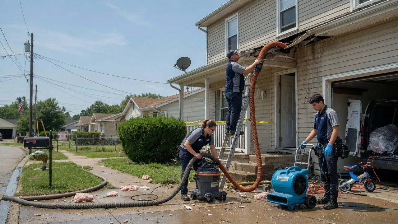 Water Damage Restoration in Macomb, IL near me